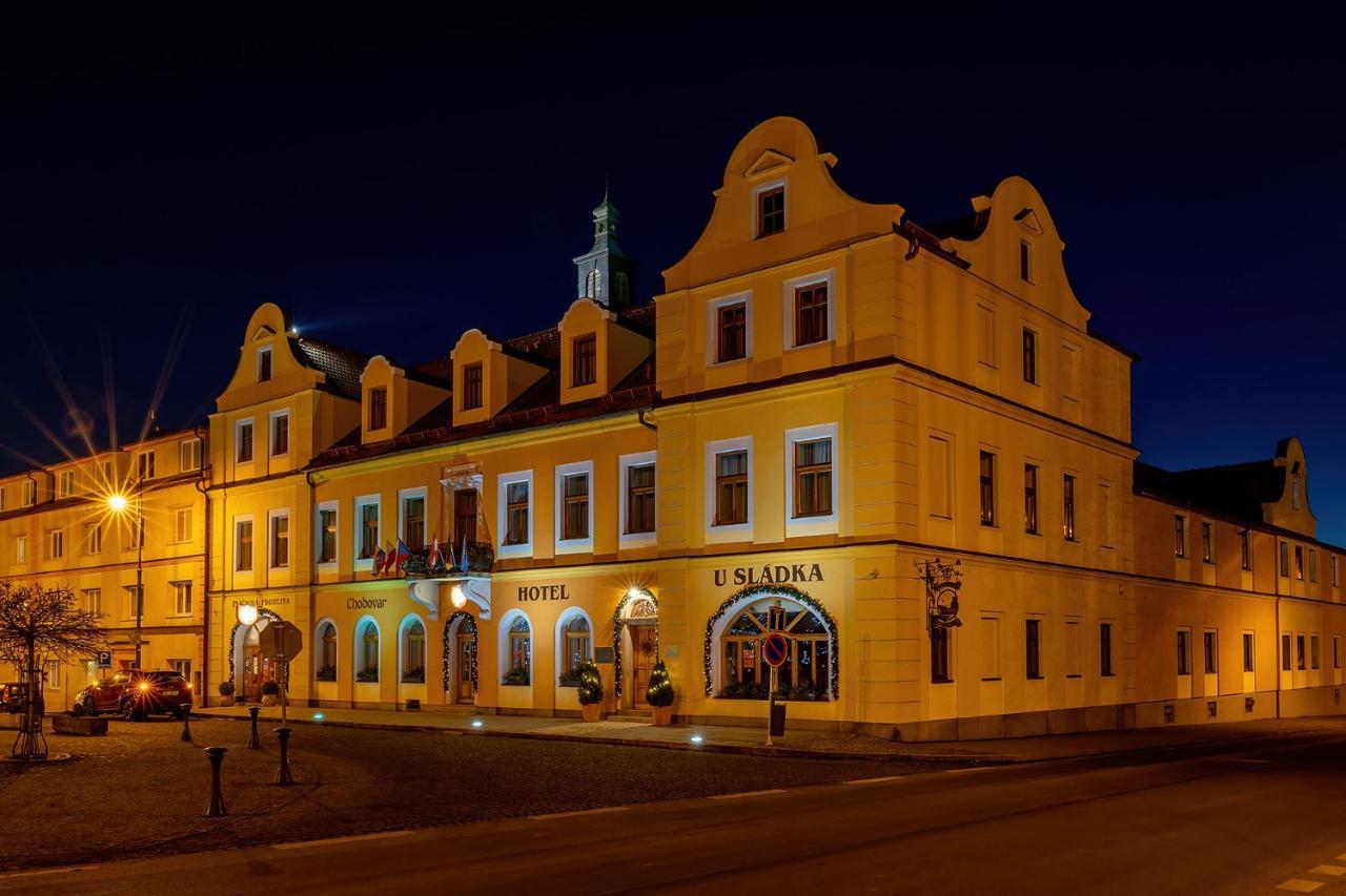 Hotel U Sladka Chodová Planá Exteriör bild