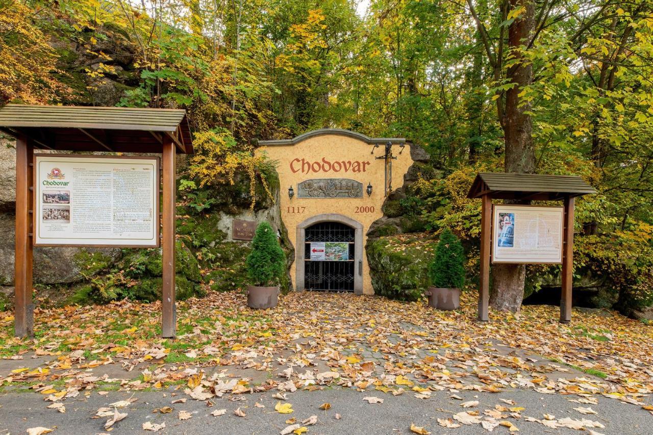 Hotel U Sladka Chodová Planá Exteriör bild
