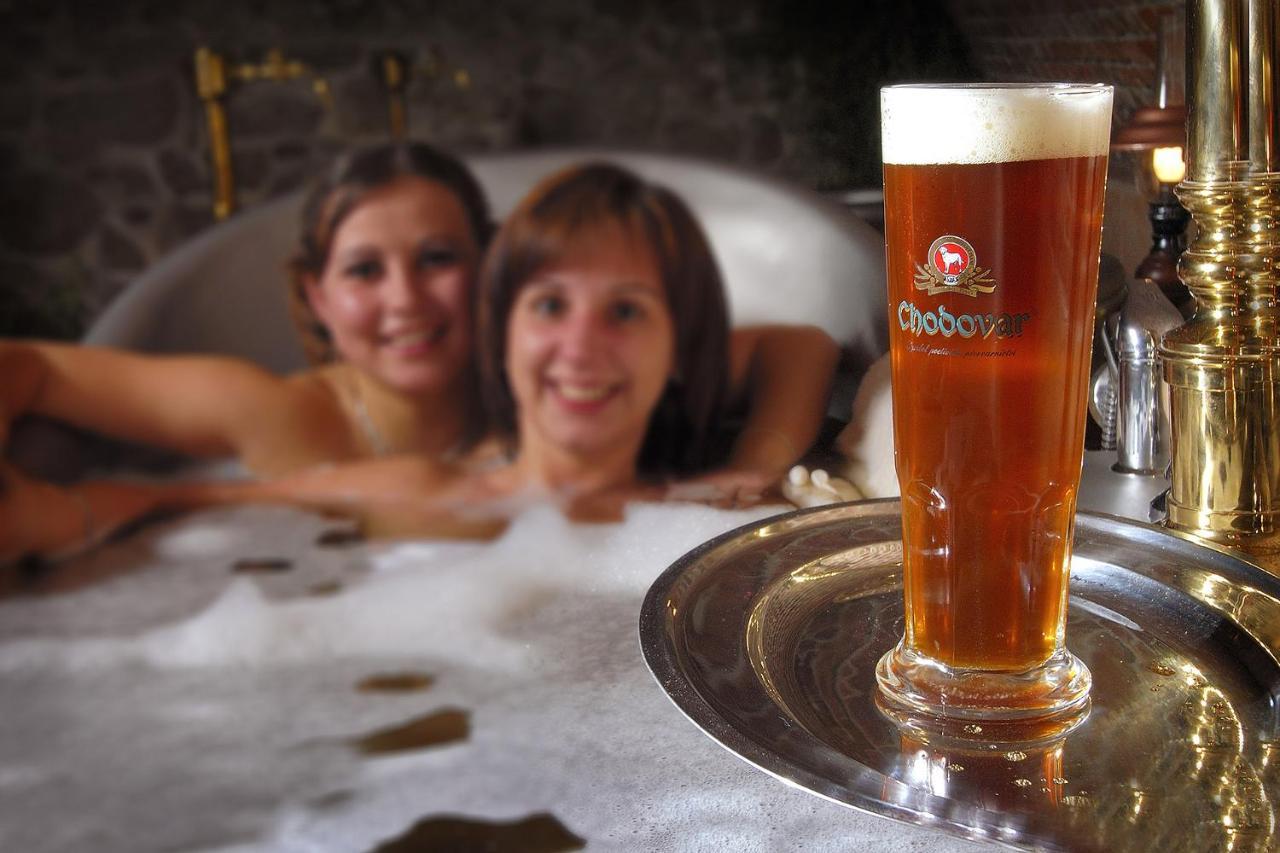 Hotel U Sladka Chodová Planá Exteriör bild