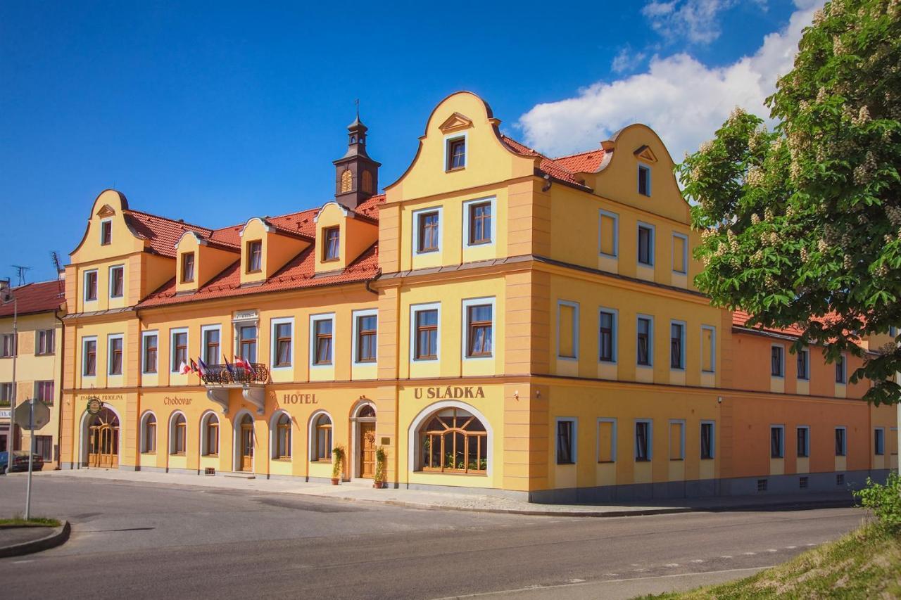 Hotel U Sladka Chodová Planá Exteriör bild